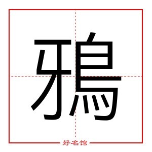 鸦字是什么意思,五行属什么,鸦字怎么读,康熙笔画多少