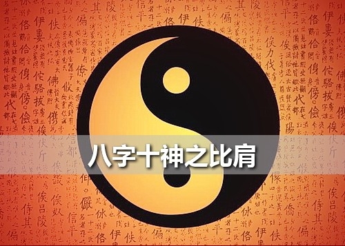 八字十神比肩详解