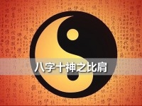 八字十神比肩详解