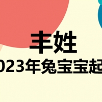 丰姓兔宝宝男孩女孩取名大全2023年